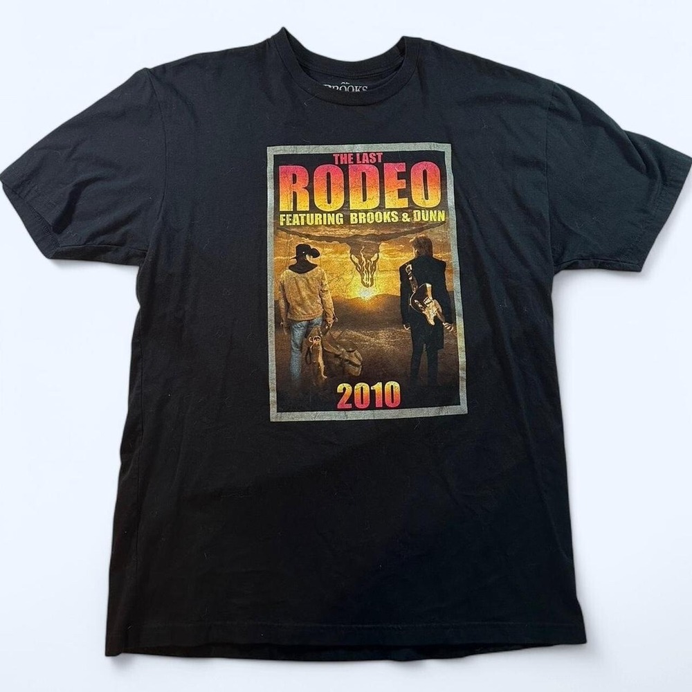 Brooks & Dunn Band Tee - Country Music Brooks And Dunn 2010 Tour T Shirt